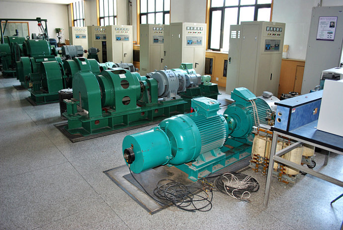 山南某热电厂使用我厂的YKK高压电机提供动力